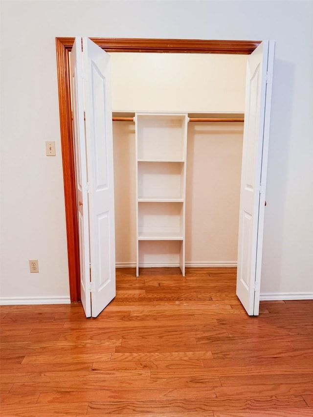 view of closet