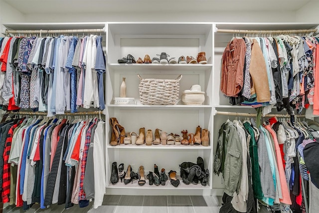 view of spacious closet