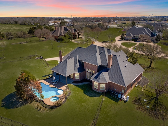 100 Bailee Ct, Forney, TX 75126 - view of subject property featuring a pool