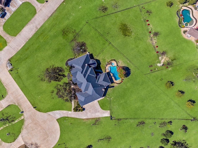 100 Bailee Ct, Forney, TX 75126 - drone / aerial view of a pool area