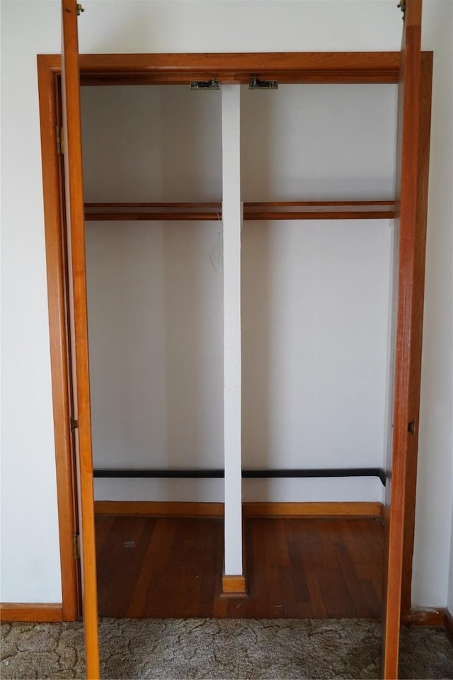 view of closet