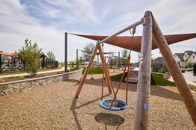 view of community playground