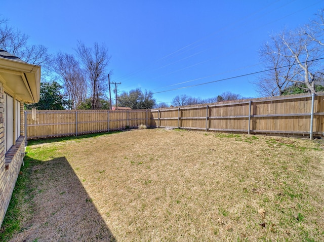 113 S Beltwoods Dr, Desoto, TX 75115 - view of yard featuring a fenced backyard