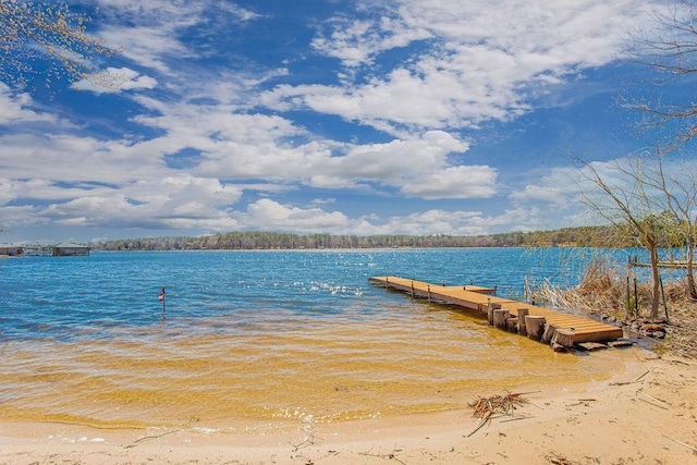 505 County Road 3420, Hawkins, TX 75765 - dock area featuring a water view