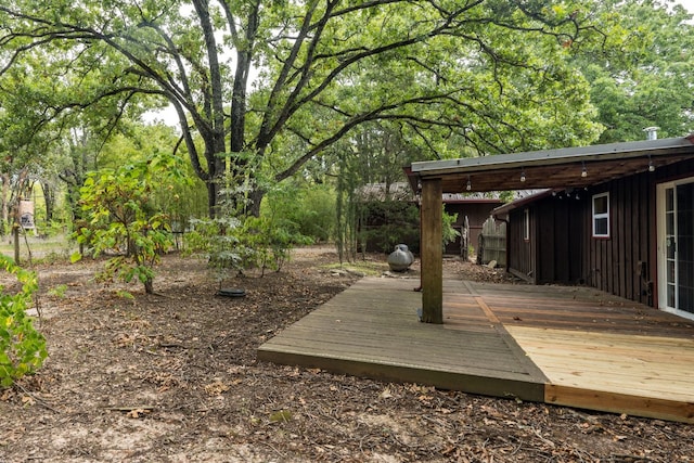 114 Adelia Dr, Mabank, TX 75156 - view of wooden deck