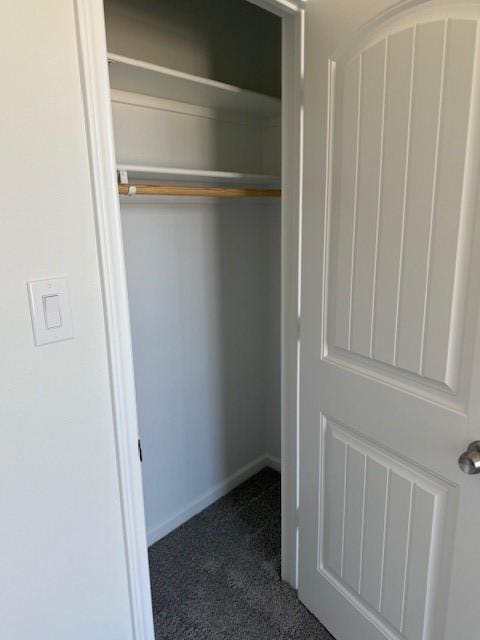 view of closet