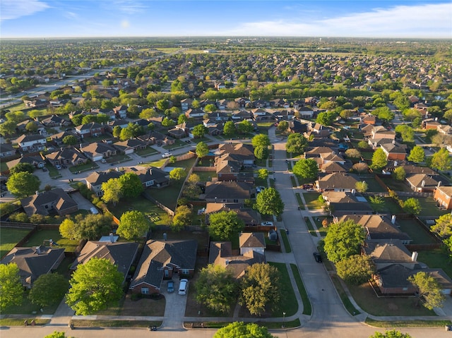 birds eye view of property featuring a residential view