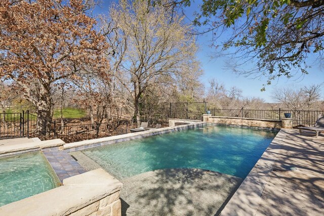 133 E Bozeman Ln, Fort Worth, TX 76108 - view of pool with a patio area