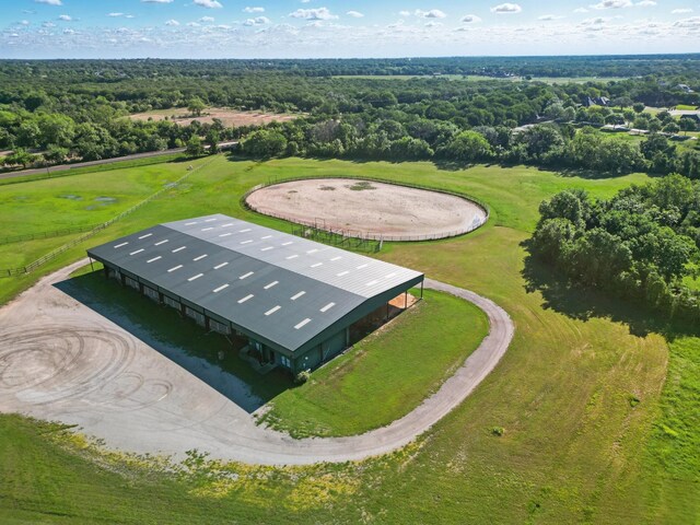 133 E Bozeman Ln, Fort Worth, TX 76108 - drone / aerial view of a heavily wooded area