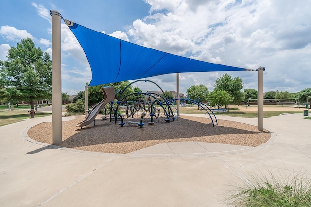 view of community playground