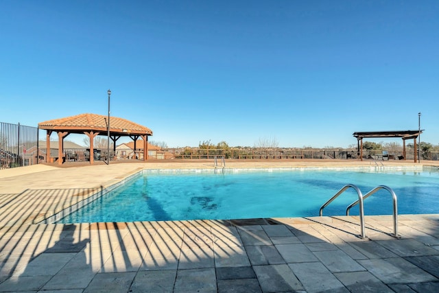 2503 Tierra Unit 1, Irving, TX 75038 - community pool with a gazebo and a patio