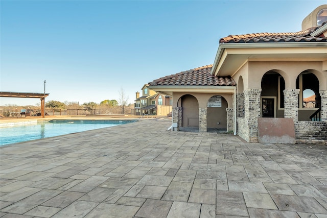 2503 Tierra Unit 1, Irving, TX 75038 - view of swimming pool with a patio