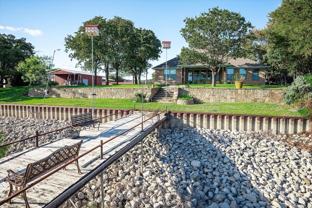 510 Meadow Pond Ct, Runaway Bay, TX 76426 - view of yard