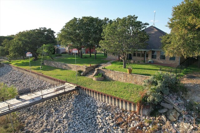 510 Meadow Pond Ct, Runaway Bay, TX 76426 - view of yard featuring fence
