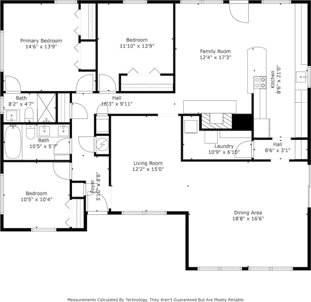 13660 Purple Sage Rd, Dallas, TX 75240 - floor plan