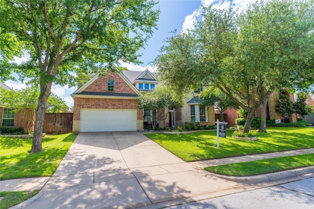 905 Water Oak Dr, Grapevine, TX 76051 - view of front facade featuring brick siding and concrete driveway