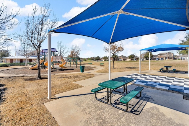 view of community play area