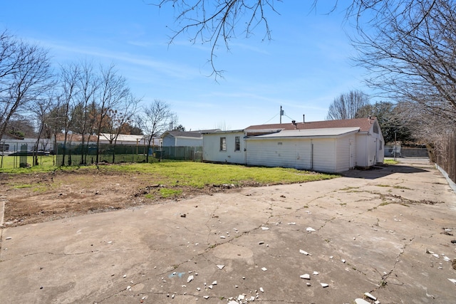6518 Meade St, Dallas, TX 75232 - back of house featuring fence