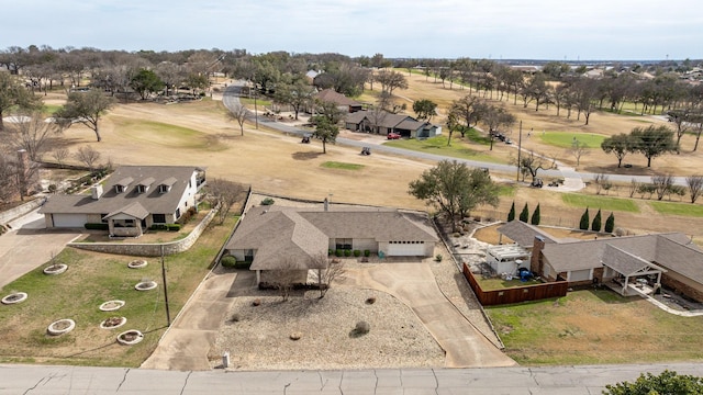 4227 Mojave Dr, Granbury, TX 76049 - bird's eye view of a local golf course