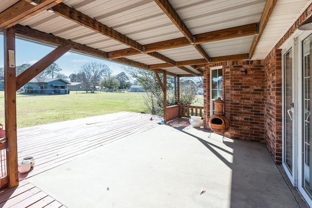 view of patio / terrace