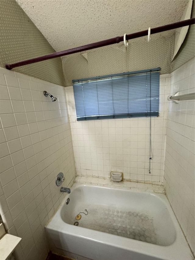 bathroom featuring tub / shower combination