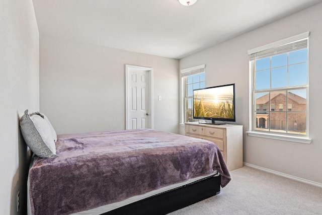 9017 Cattle Herd Dr, Fort Worth, TX 76123 - bedroom with light carpet and baseboards