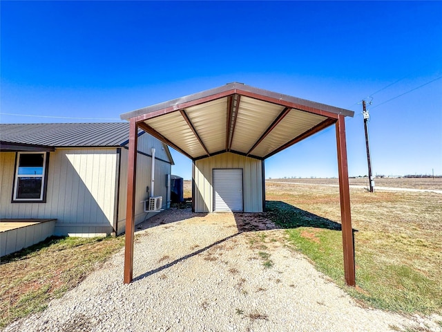 view of outbuilding featuring an outdoor structure