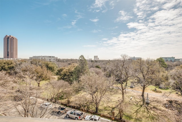 view of nature featuring a view of city