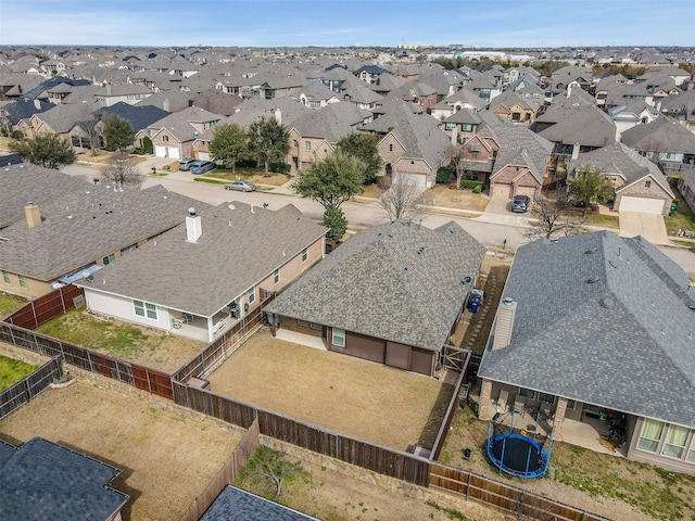 drone / aerial view featuring a residential view