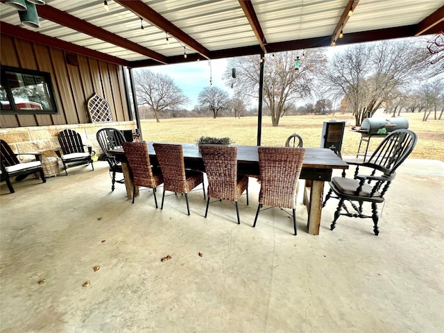 view of patio / terrace with outdoor dining space