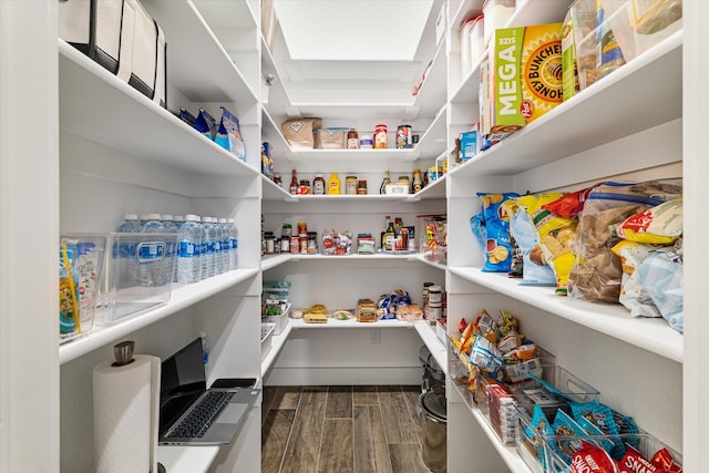 view of pantry