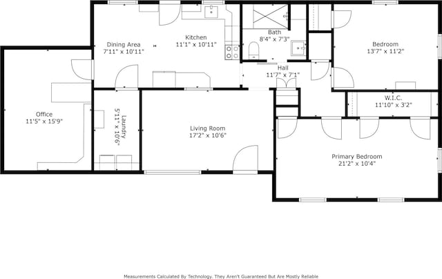 107 S Graves St, Mckinney, TX 75069 - room layout