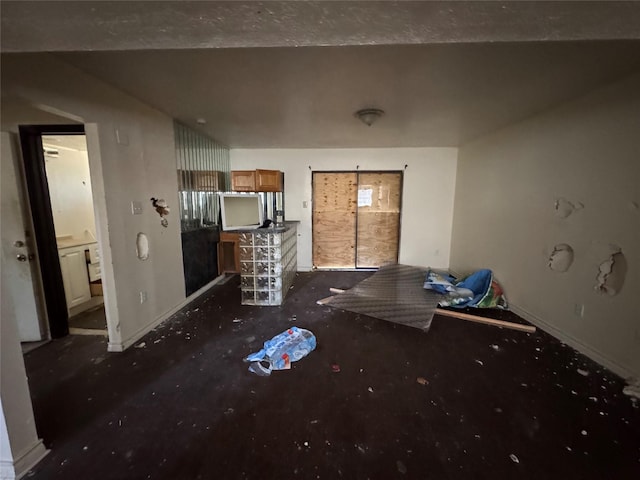 view of unfurnished living room