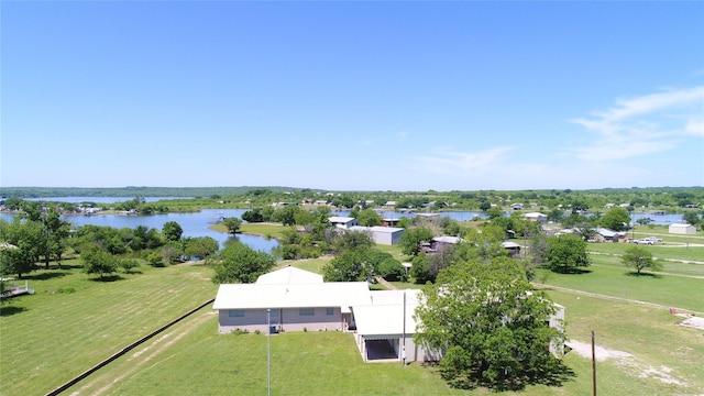 155 Lakeview Dr, Coleman, TX 76834 - drone / aerial view of a large body of water