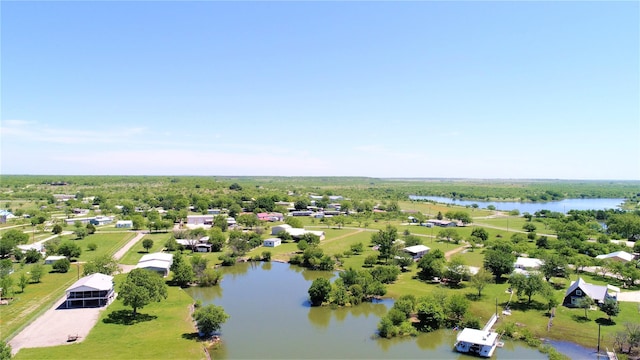 155 Lakeview Dr, Coleman, TX 76834 - aerial view of a nearby body of water