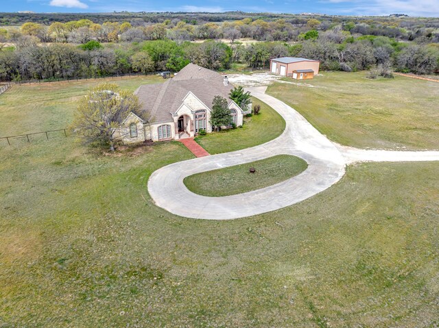 drone / aerial view