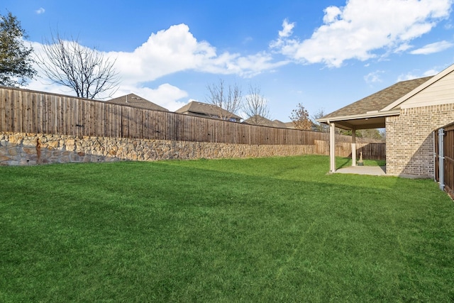1536 Wolfberry Ln, Northlake, TX 76226 - view of yard featuring a patio area