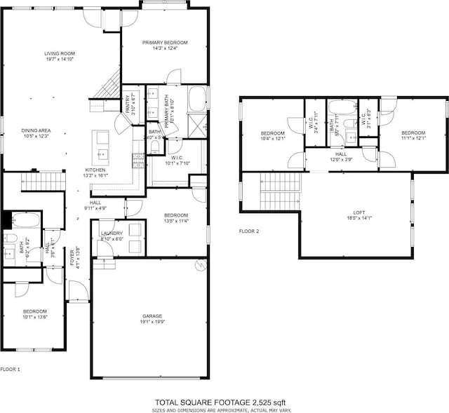 1536 Wolfberry Ln, Northlake, TX 76226 - floor plan / room layout