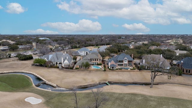 birds eye view of property featuring a residential view