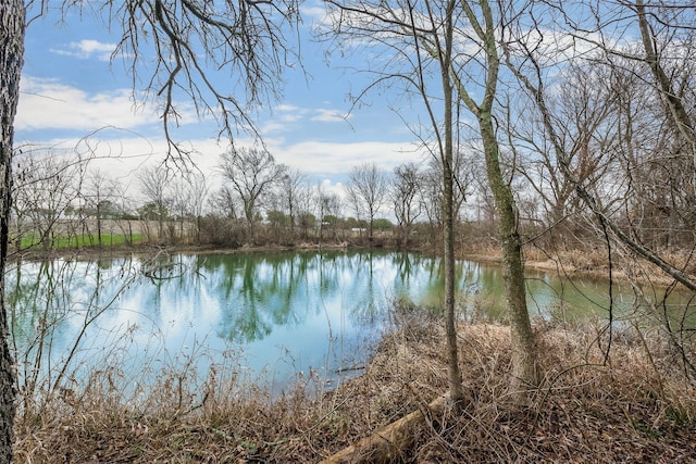 property view of water