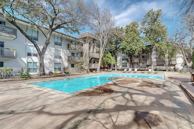 view of community pool