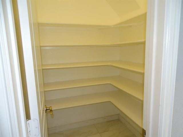 view of pantry