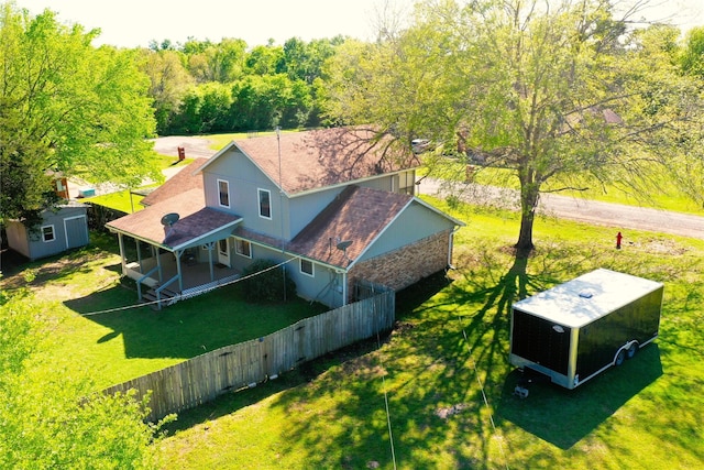 806 Robindale Ln, Fairfield, TX 75840 - aerial view of property and surrounding area