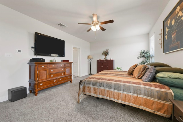 3512 Tunnel Ave, Aubrey, TX 76227 - bedroom featuring carpet floors, baseboards, and ceiling fan