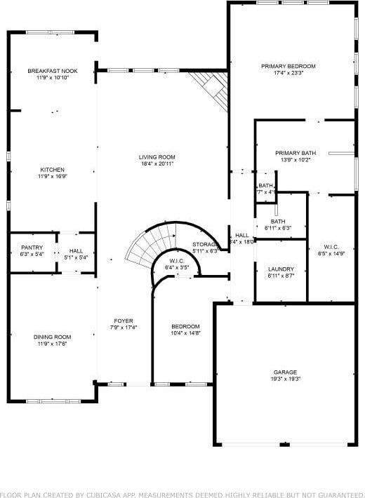 1608 Nighthawk Ln, Mansfield, TX 76063 - property floor plan