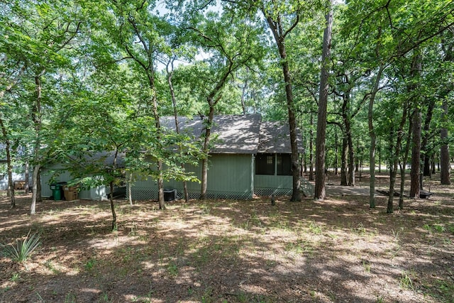 2682 Holly Trl E, Holly Lake Ranch, TX 75765 - view of yard with a sunroom