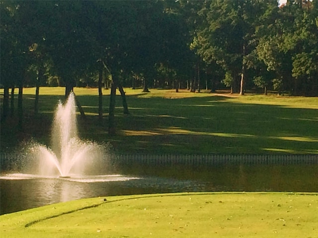 view of home's community featuring a water view