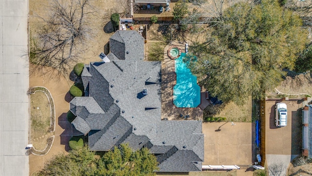 3605 Wexford Ct, Colleyville, TX 76034 - drone / aerial view of a pool