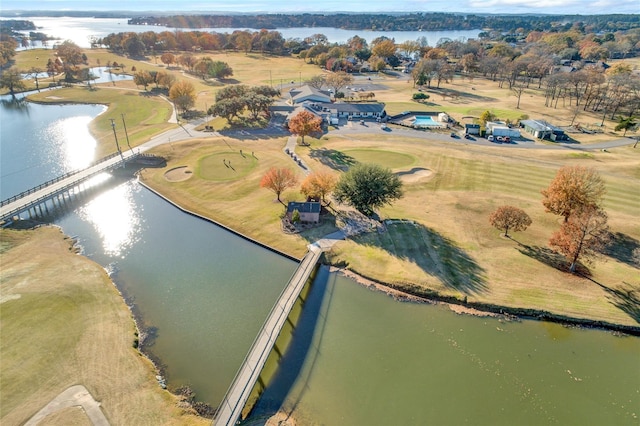 103 Holly Hill Ln, Bullard, TX 75757 - bird's eye view with a water view and view of golf course