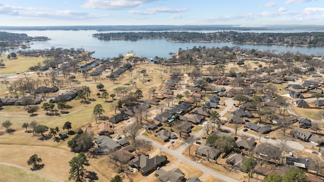 103 Holly Hill Ln, Bullard, TX 75757 - drone / aerial view featuring a residential view and a water view